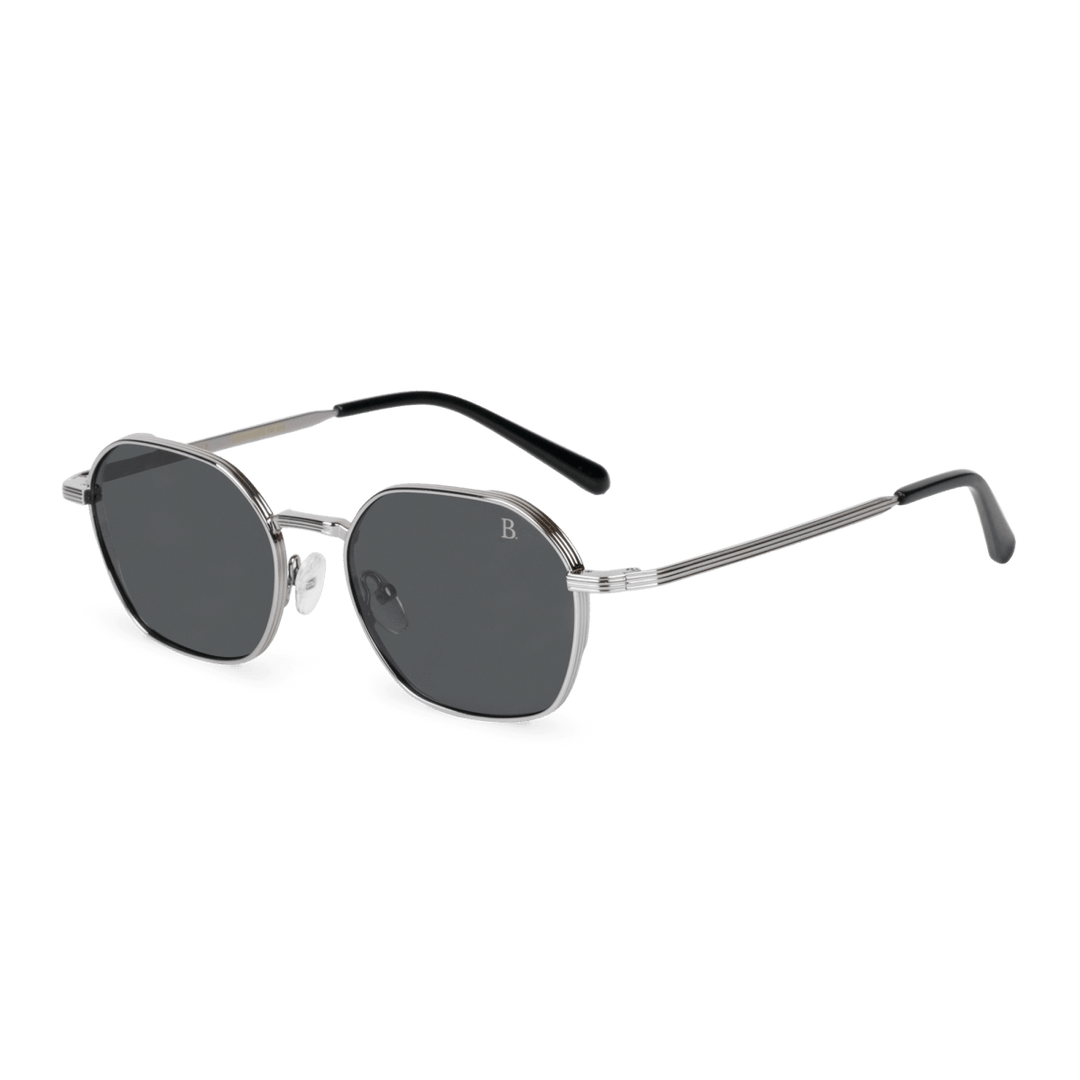 Luminal S': Lunettes de soleil de luxe Silver - Bleather Maroc