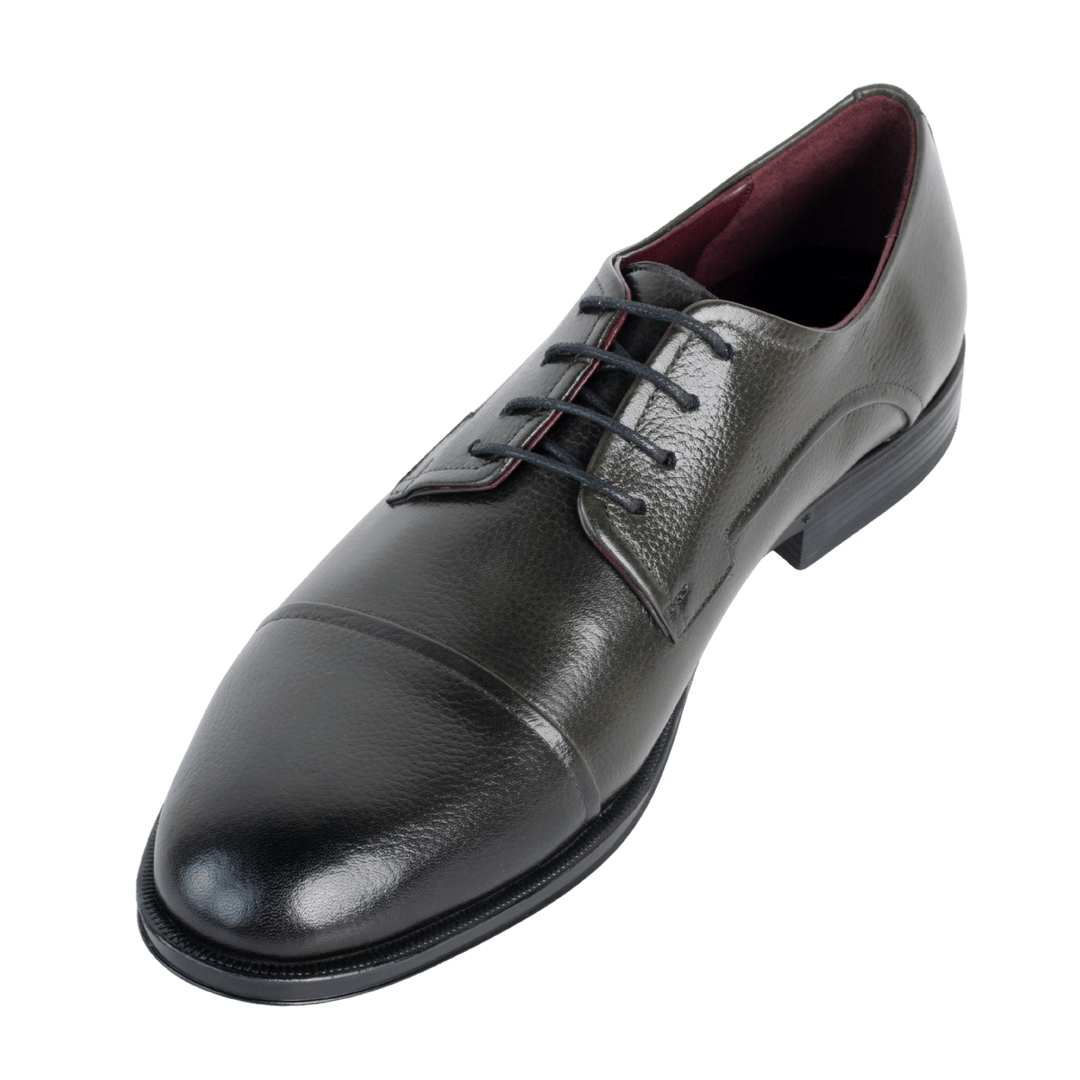 Maxim : Richelieu Homme - Cuir Noir - Bleather Maroc