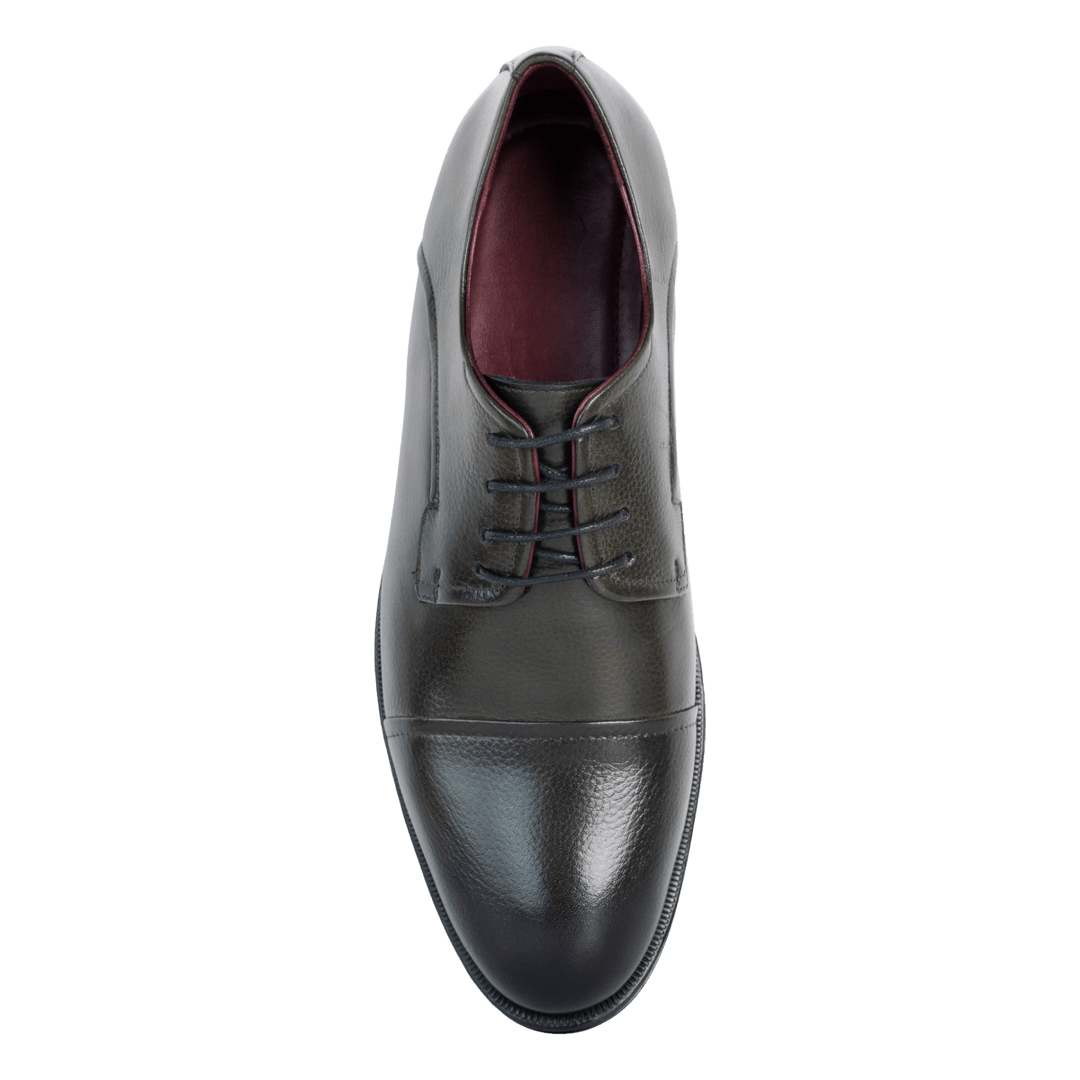 Maxim : Richelieu Homme - Cuir Noir - Bleather Maroc
