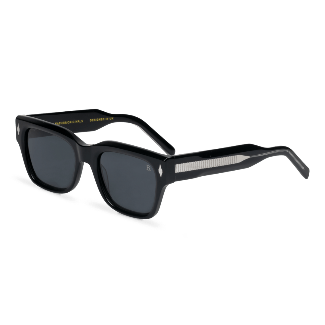 Meteor S': Lunettes de soleil de luxe Gris - Bleather Maroc