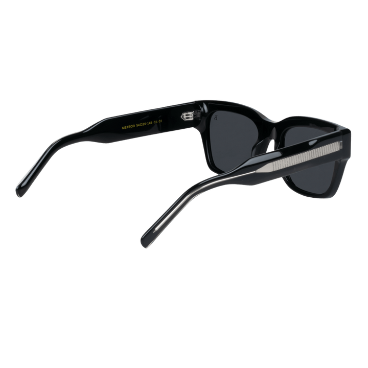 Meteor S': Lunettes de soleil de luxe Gris - Bleather Maroc
