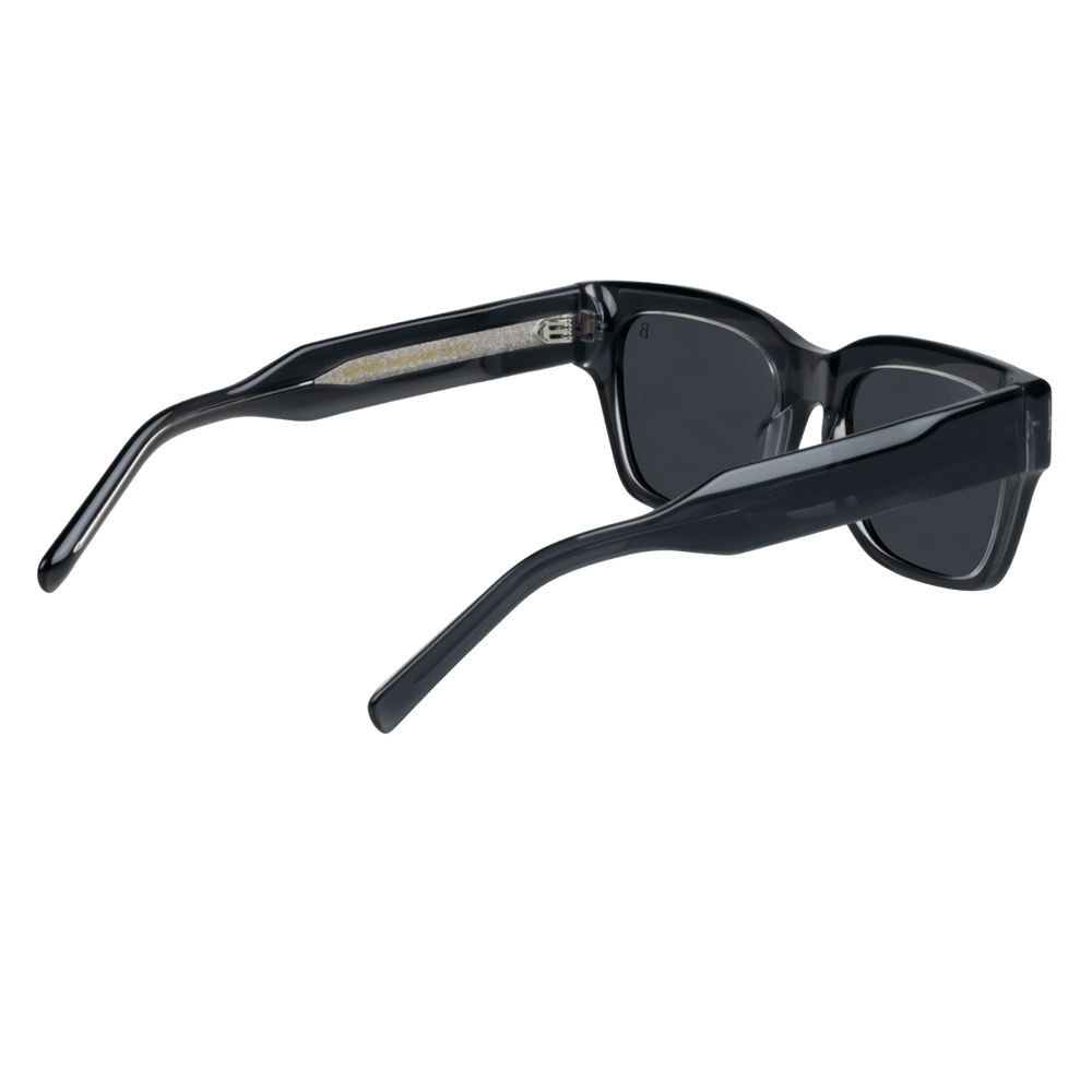 Meteor S': Lunettes de soleil de luxe Noir - Bleather Maroc