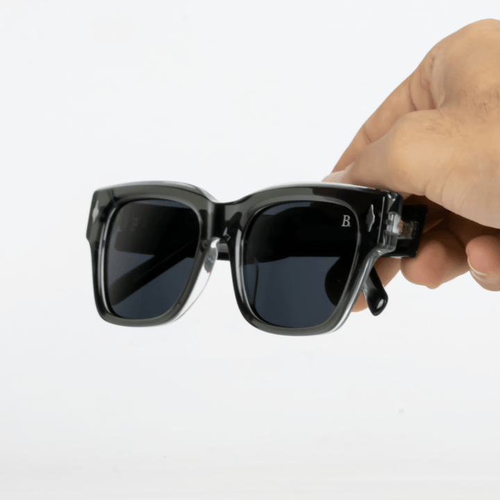 Meteor S': Lunettes de soleil de luxe Vert - Bleather Maroc