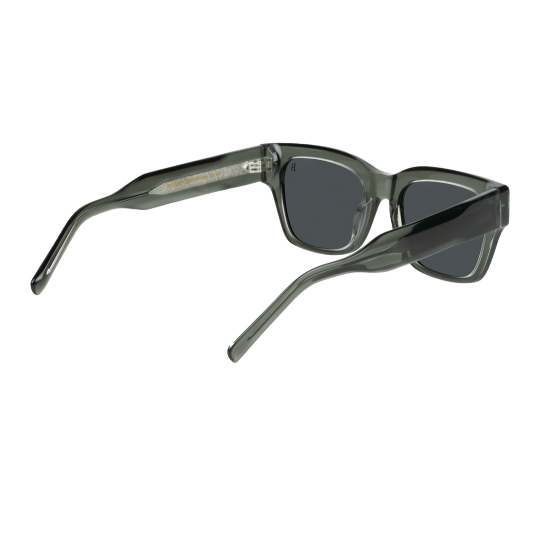 Meteor S': Lunettes de soleil de luxe Vert - Bleather Maroc