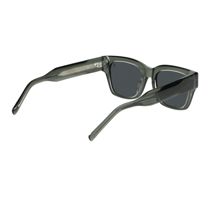 Meteor S': Lunettes de soleil de luxe Vert - Bleather Maroc