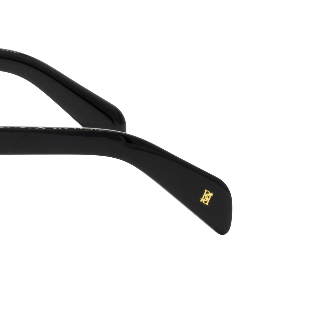 Nash: Lunettes de soleil de luxe Vert trans/Havane - Bleather Maroc