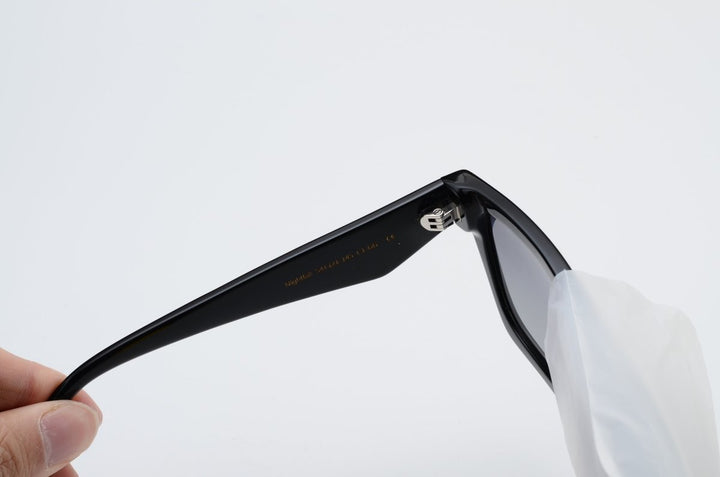 Nightfall : Lunettes de soleil de luxe Noir - Bleather Maroc