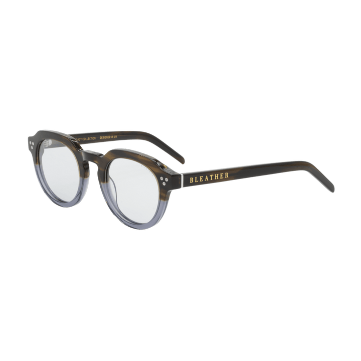 Noa: Lunettes de soleil de luxe Havane/Gris - Bleather Maroc