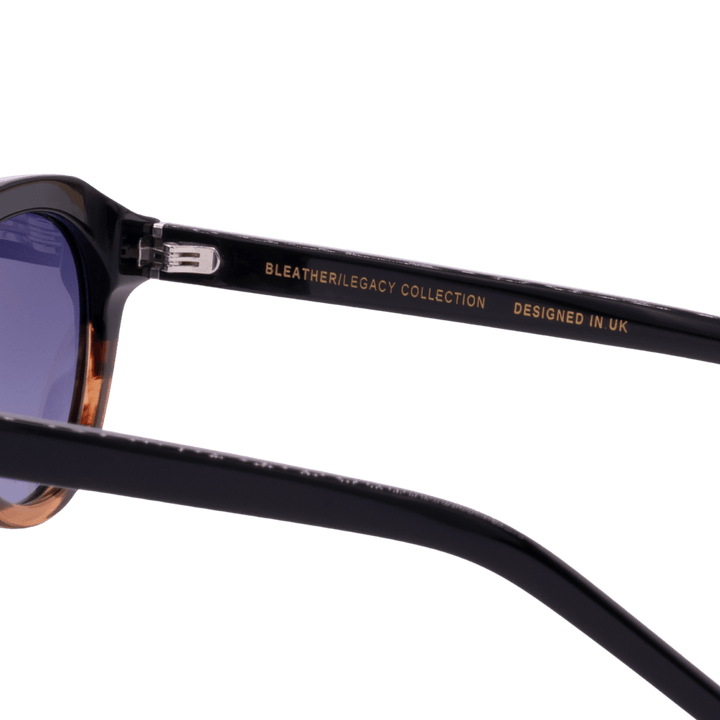 Noa: Lunettes de soleil de luxe Noir/Noir;Havane - Bleather Maroc