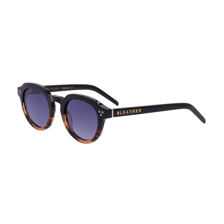 Noa: Lunettes de soleil de luxe Noir/Noir;Havane - Bleather Maroc