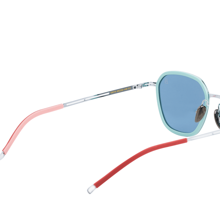 Onyx: Lunettes de soleil de luxe Argente - Bleather Maroc