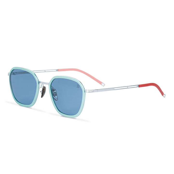 Onyx: Lunettes de soleil de luxe Argente - Bleather Maroc