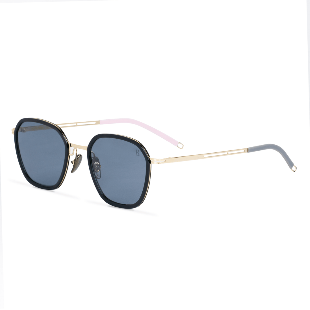 Onyx: Lunettes de soleil de luxe Doré - Bleather Maroc