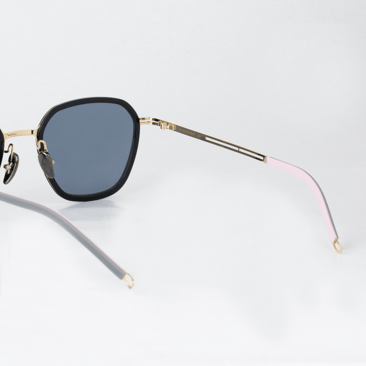 Onyx: Lunettes de soleil de luxe Doré - Bleather Maroc