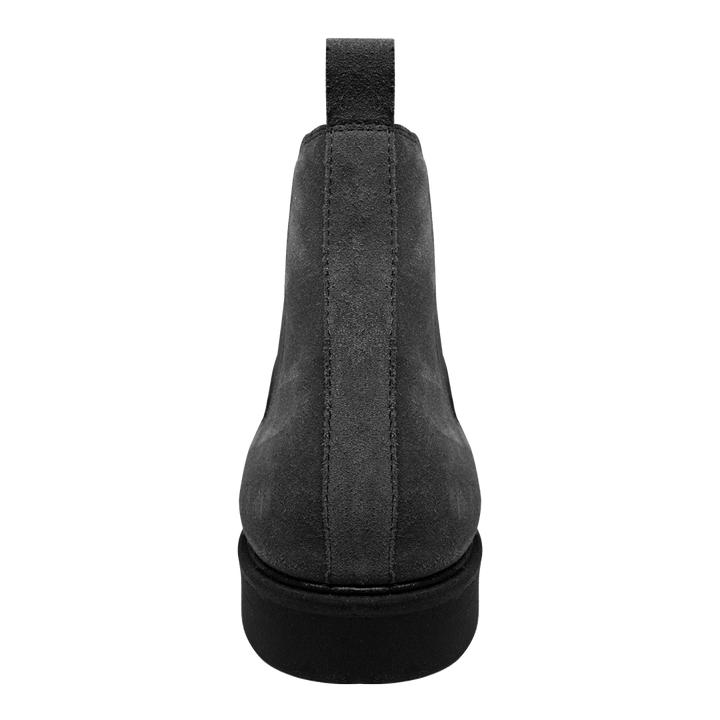 Perth: Chelsea Boots Homme - Daim Gris - Bleather Maroc