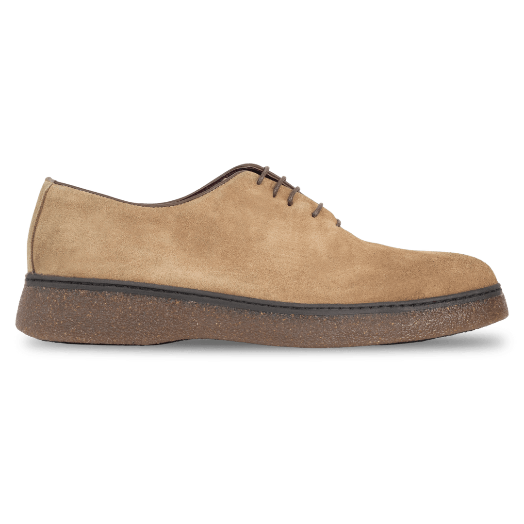 Peters: Richelieu Homme - Daim Beige - Bleather Maroc