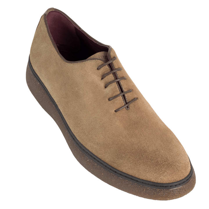 Peters: Richelieu Homme - Daim Beige - Bleather Maroc
