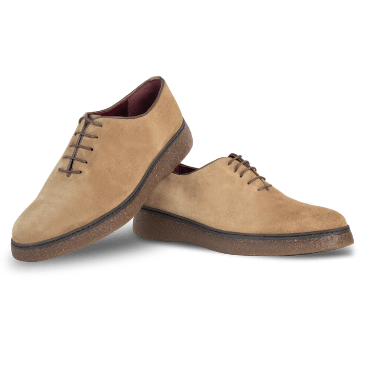 Peters: Richelieu Homme - Daim Beige - Bleather Maroc