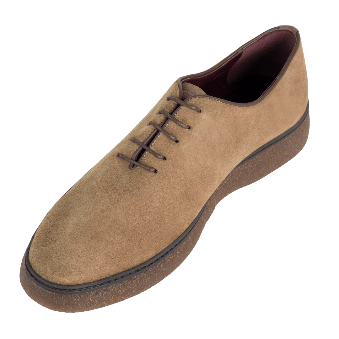 Peters: Richelieu Homme - Daim Beige - Bleather Maroc