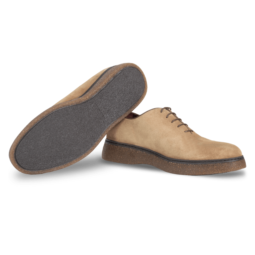 Peters: Richelieu Homme - Daim Beige - Bleather Maroc