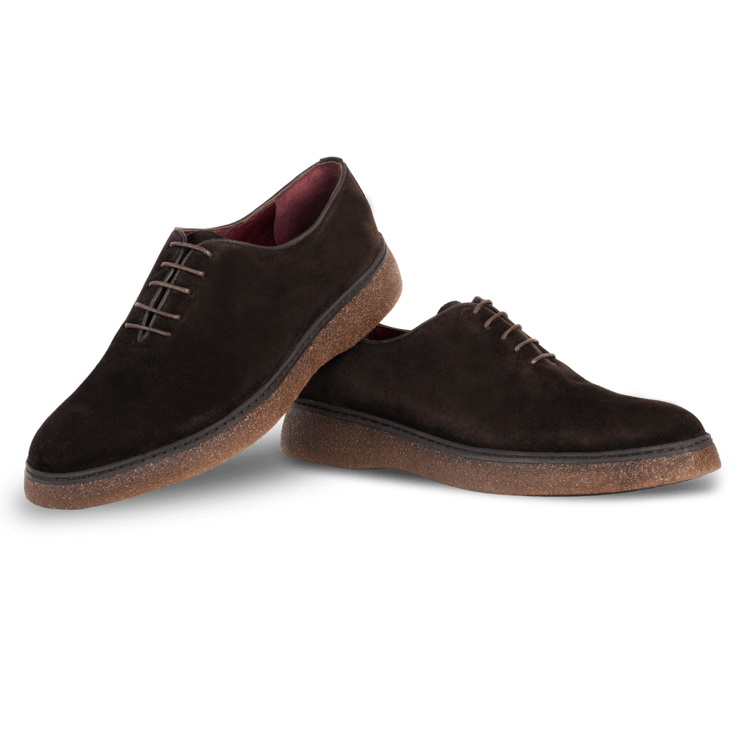 Peters: Richelieu Homme - Daim marron - Bleather Maroc
