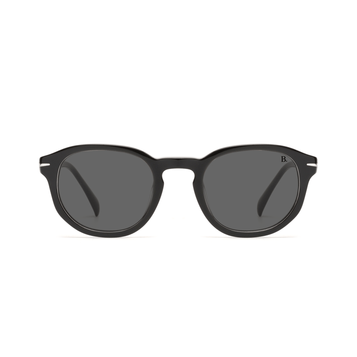 Pitcher: Lunettes de soleil de luxe Noir - Bleather Maroc