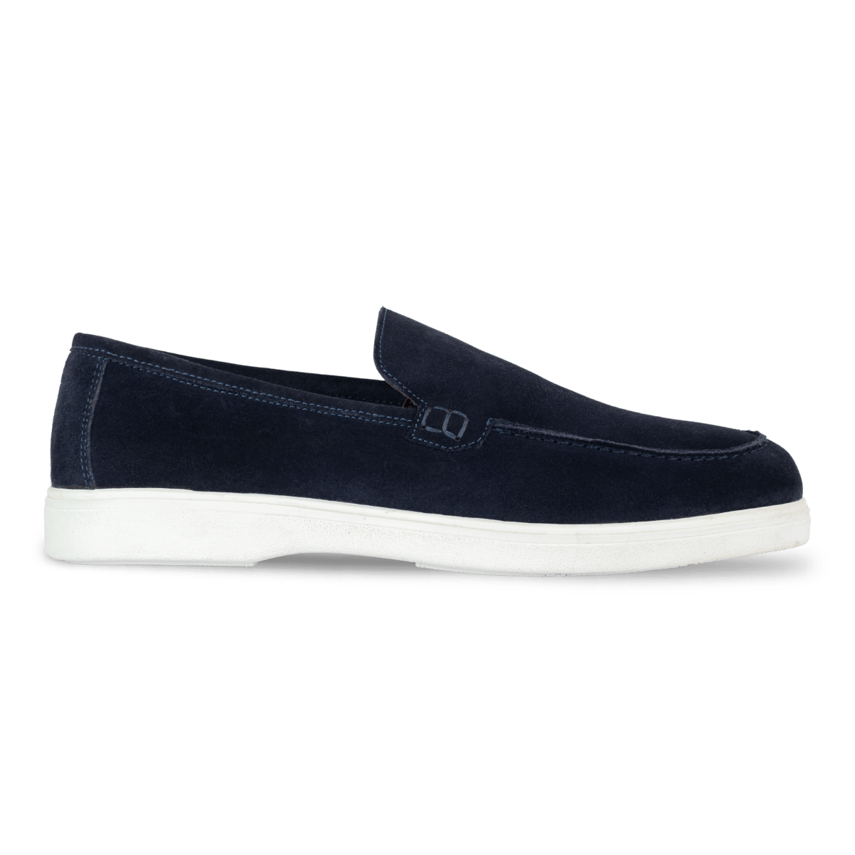 Mocassin en daim bleu pour homme Preston