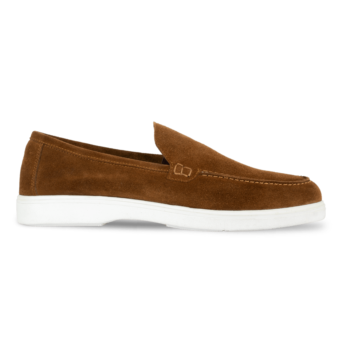 Mocassins en daim camel pour homme