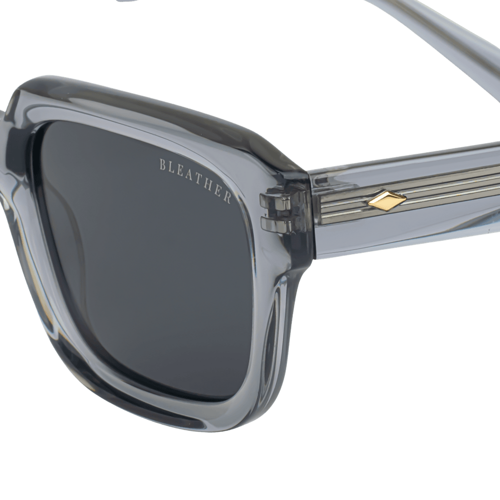 Radiant: Lunettes de soleil de luxe Gris - Bleather Maroc