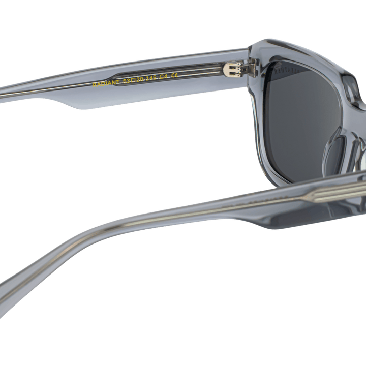 Radiant: Lunettes de soleil de luxe Gris - Bleather Maroc