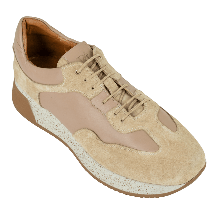 Rebecca : Sneakers Femme - Tons neutres - Bleather Maroc