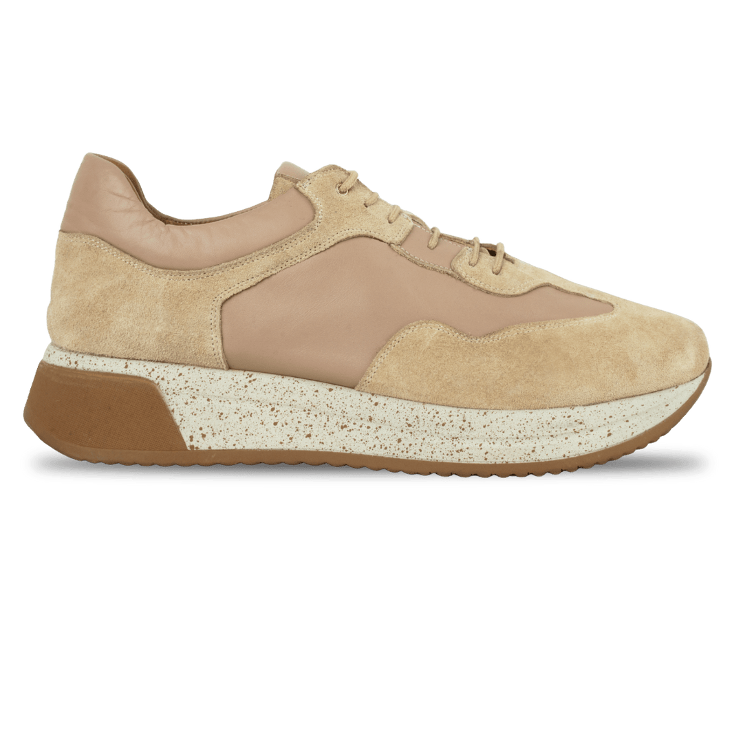 Rebecca : Sneakers Femme - Tons neutres - Bleather Maroc