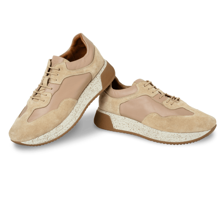 Rebecca : Sneakers Femme - Tons neutres - Bleather Maroc