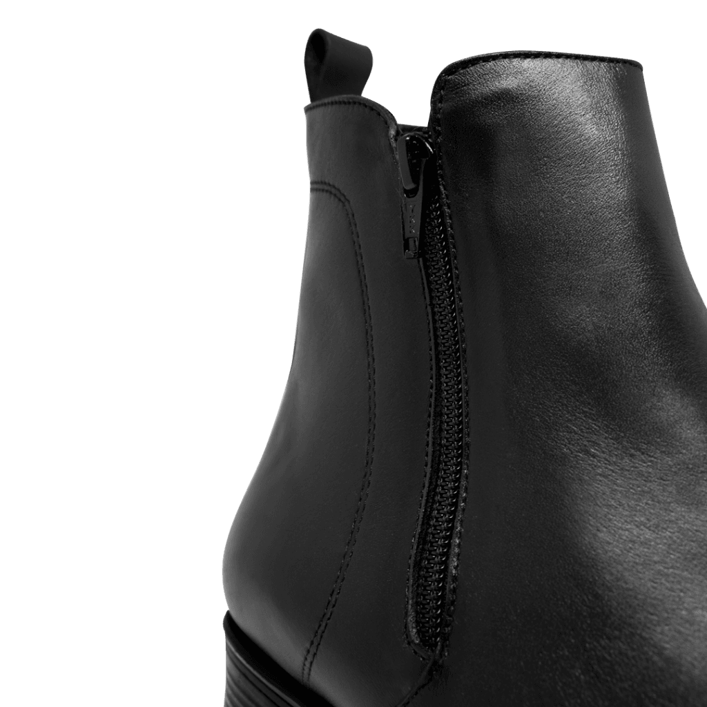 Rio: Bottes Homme - Caoutchouc Noir - Bleather Maroc