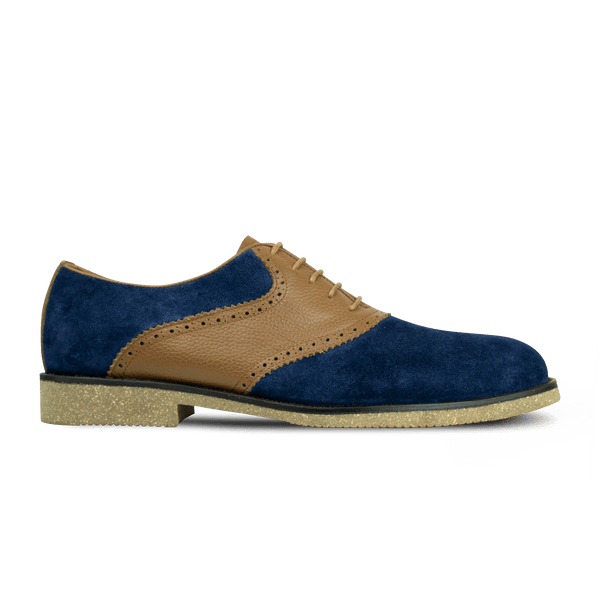 Russel: Derby Homme - Daim Bleu