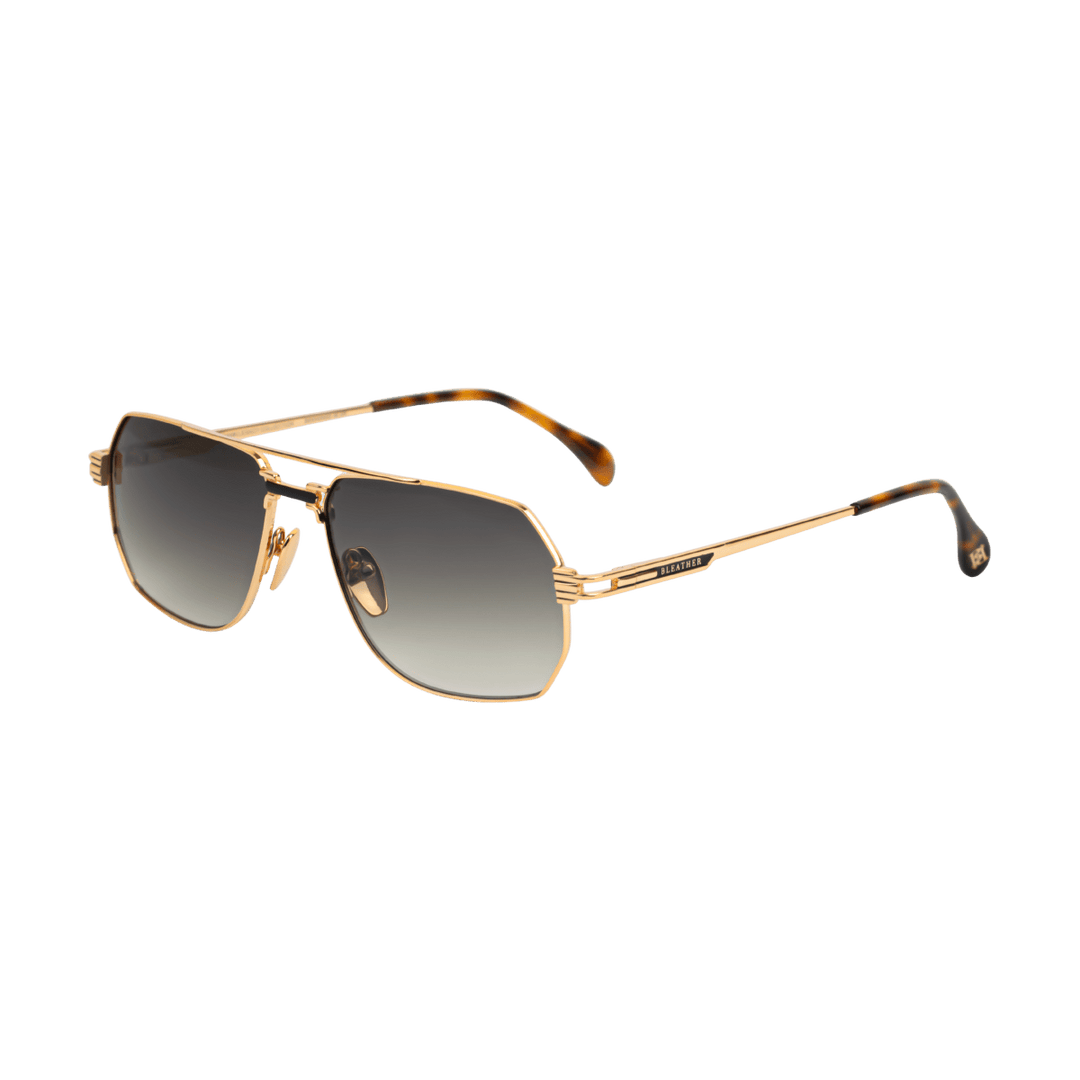 Ruthless: Lunettes de soleil de luxe Havane - Bleather Maroc