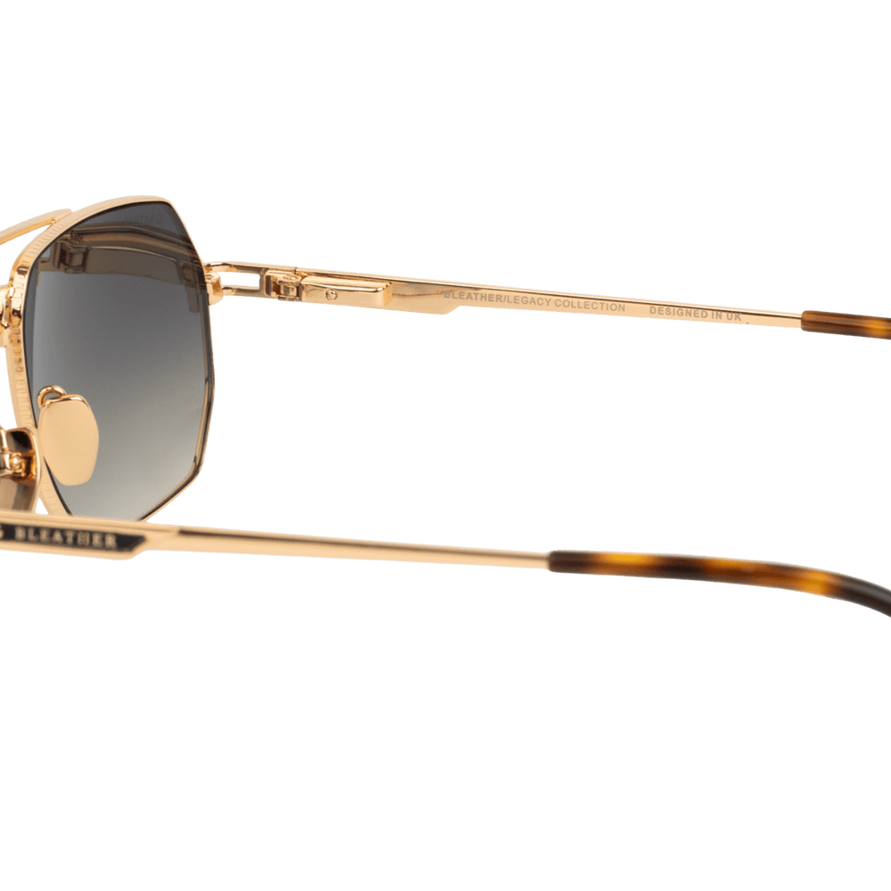 Ruthless: Lunettes de soleil de luxe Havane - Bleather Maroc