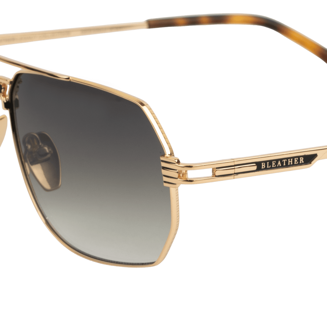 Ruthless: Lunettes de soleil de luxe Havane - Bleather Maroc