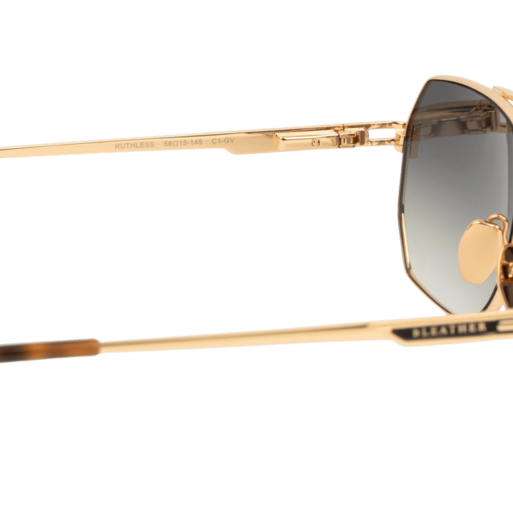 Ruthless: Lunettes de soleil de luxe Havane - Bleather Maroc