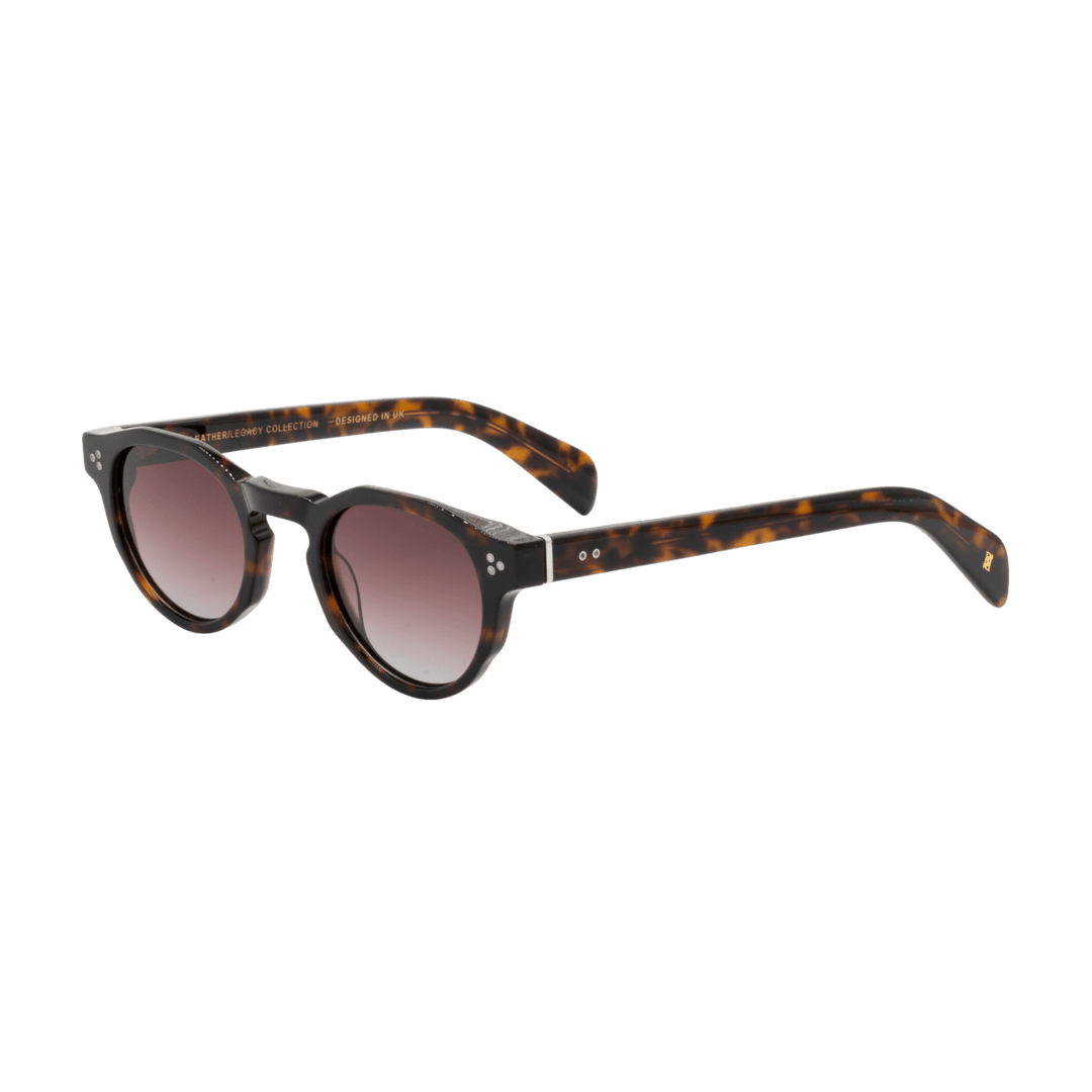 Ryder: Lunettes de soleil de luxe Mr dég/Havane - Bleather Maroc