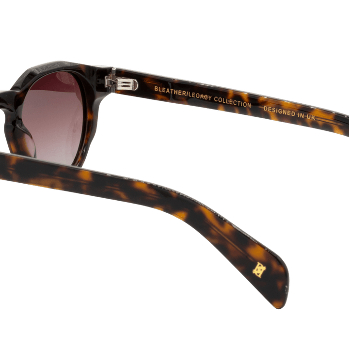Ryder: Lunettes de soleil de luxe Mr dég/Havane - Bleather Maroc
