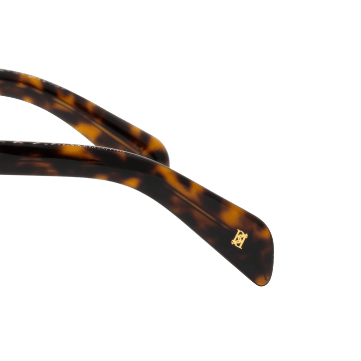 Ryder: Lunettes de soleil de luxe Mr dég/Havane - Bleather Maroc
