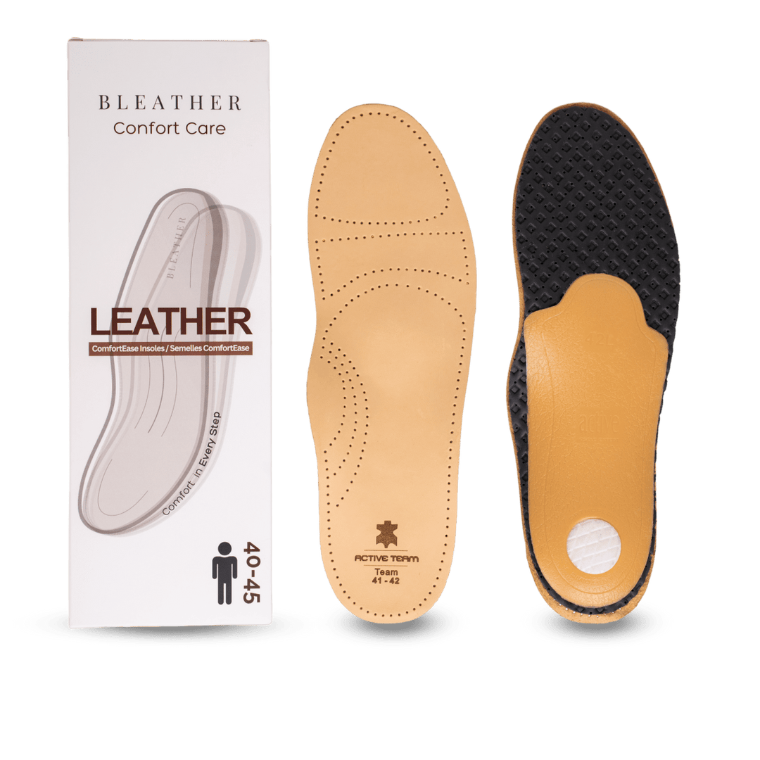 Semelles ConfortEase LEATHER - Bleather Maroc