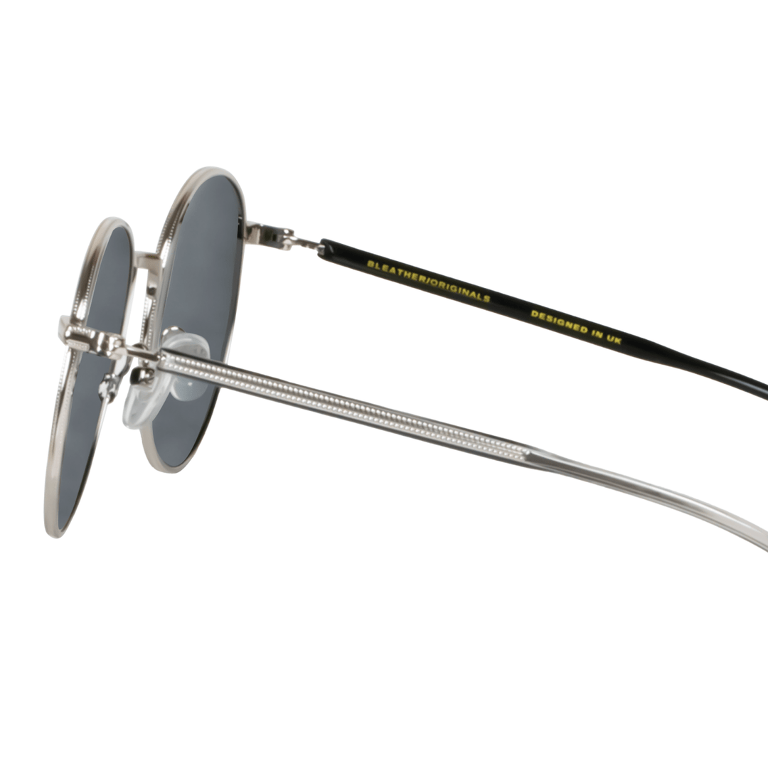 Solana: Lunettes de soleil de luxe Gris - Bleather Maroc
