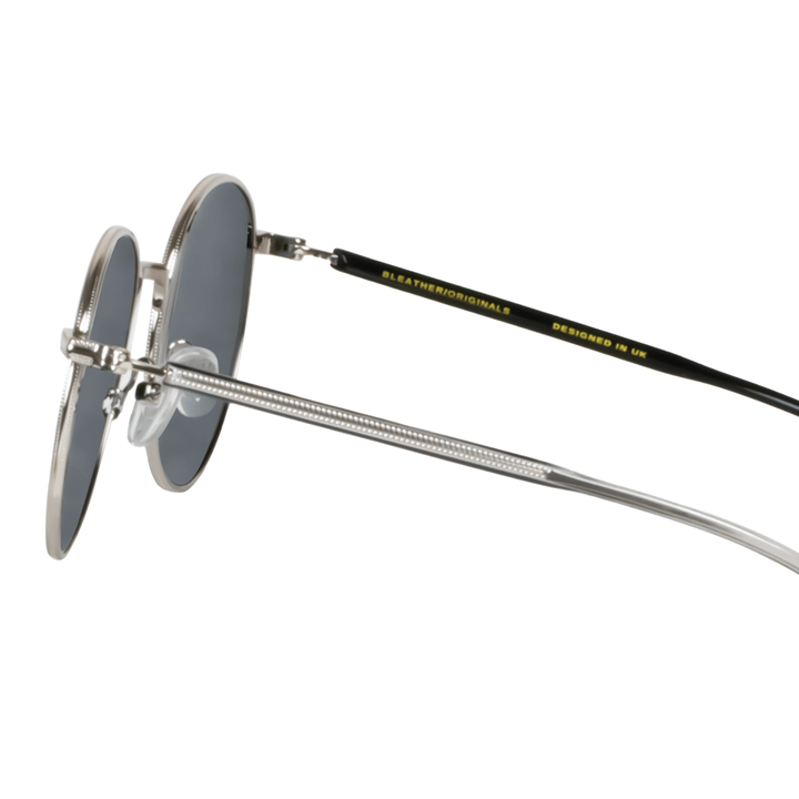 Solana: Lunettes de soleil de luxe Gris - Bleather Maroc