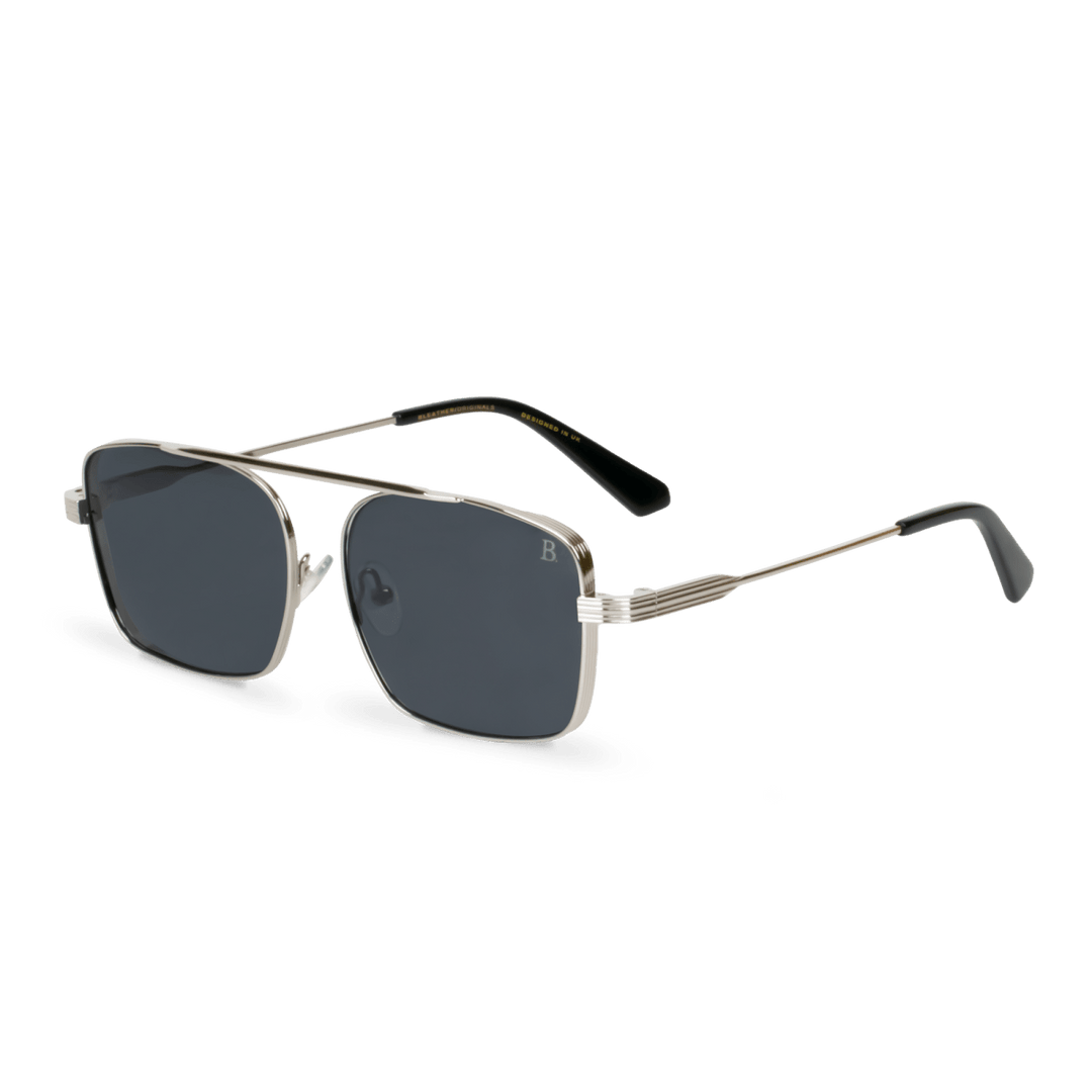 Solar Lunettes de soleil de luxe Silver Bleather UK bleather.ma