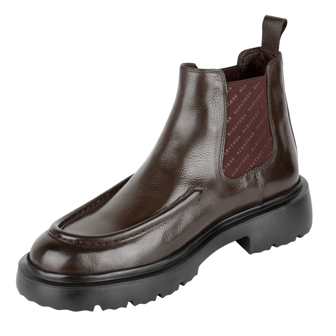 Spencer: Chelsea Boots Homme - Cuir Marron - Bleather Maroc