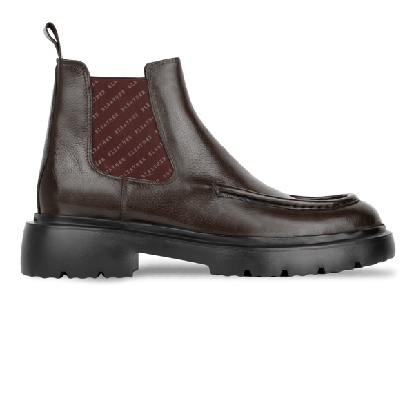Spencer: Chelsea Boots Homme - Cuir Marron