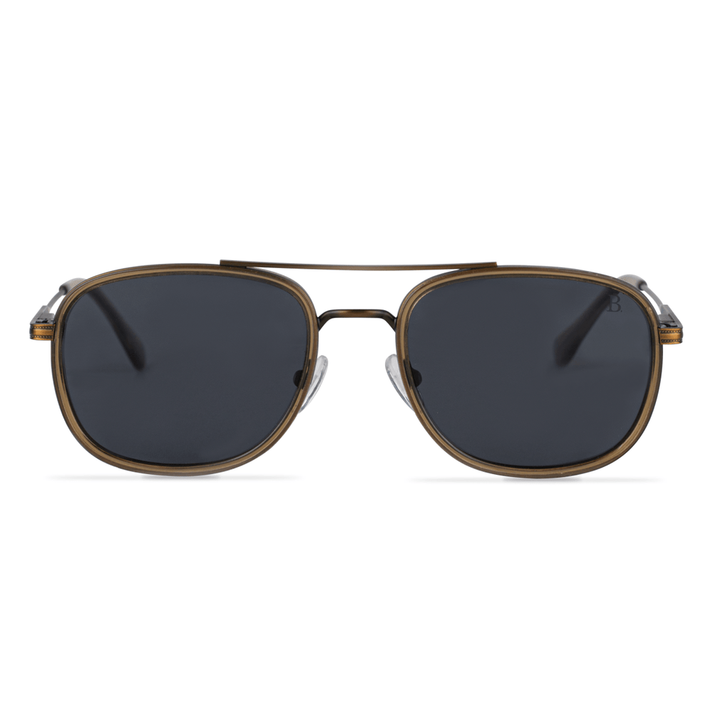 Sterling: Lunettes de soleil de luxe Bronze - Bleather Maroc