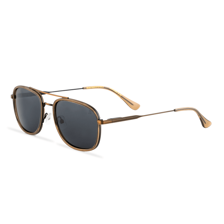 Sterling: Lunettes de soleil de luxe Bronze - Bleather Maroc